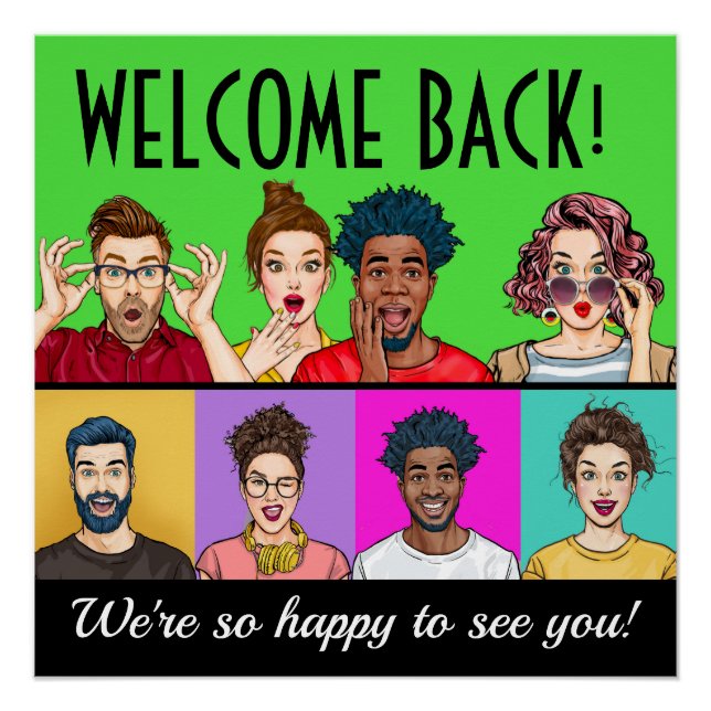 WELCOME BACK POSTER (Front)