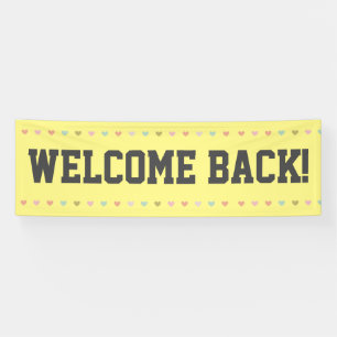 Welcome Back - Reopening Banner