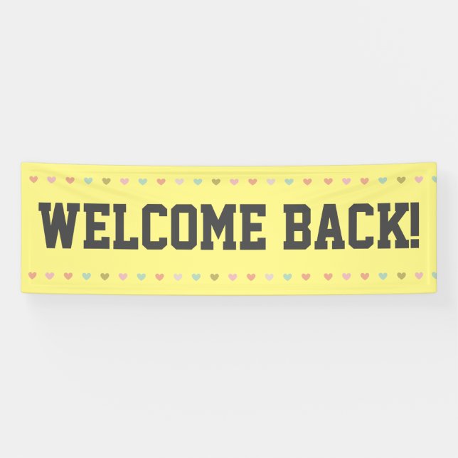 Welcome Back - Reopening Banner (Horizontal)