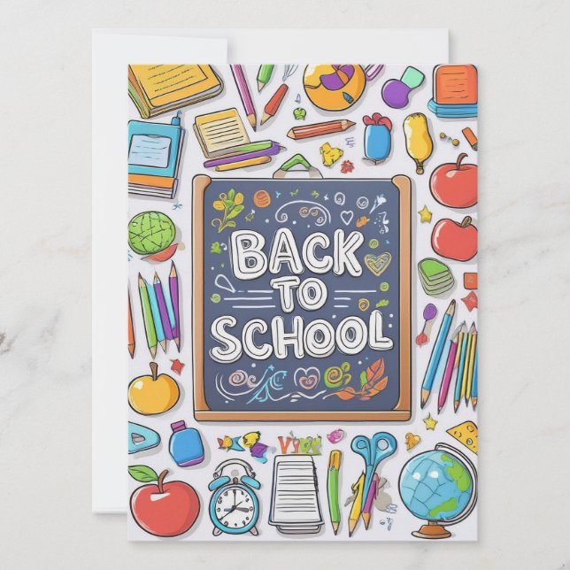  Welcome back to school! (Front)