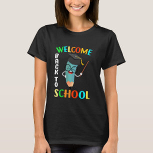 Welcome Back To School 2025 First Day of School Te T-Shirt