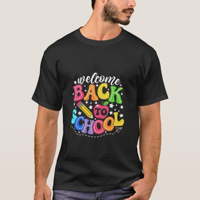 Welcome Back to School 2025  T-Shirt (Front)