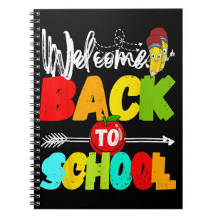 Welcome Back to School 2026 Teachers Students Notebook