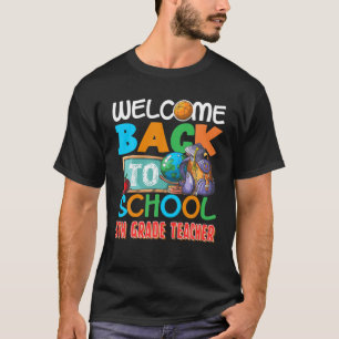 Welcome Back To School 5Th Grade Teacher Team Squa T-Shirt