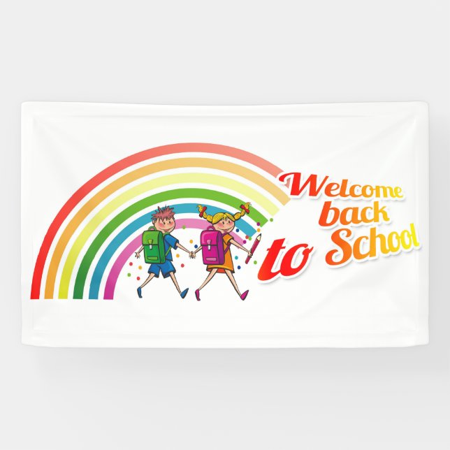 Welcome Back to School Banner (Horizontal)
