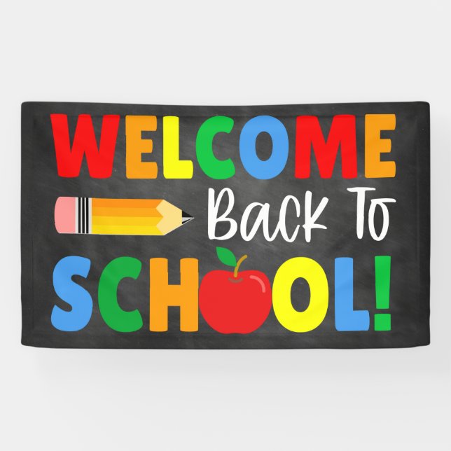 welcome back to school banner (Horizontal)