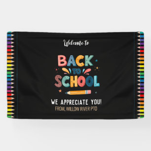 Welcome Back to School  – Bright & Fun Classroom Banner