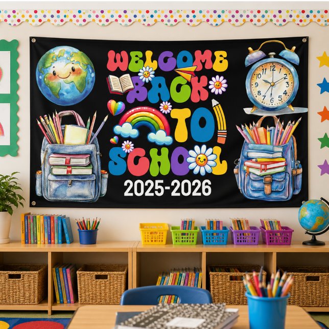 Welcome Back to School | Classroom Banner (Welcome Back to School | Classroom Banner)
