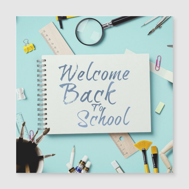 Welcome Back to School – Creative Notebook Style (Front)