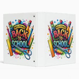 Welcome Back To School First Day of School Teacher Binder