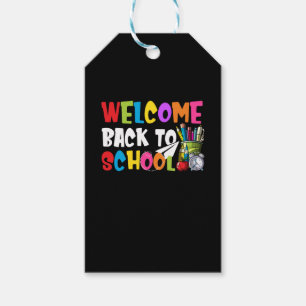 Welcome Back To School First Day of School Teacher Gift Tags