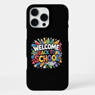 Welcome Back to School First Day of School Teacher iPhone 16 Pro Max Case