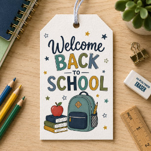 Welcome Back to School Gift Tags