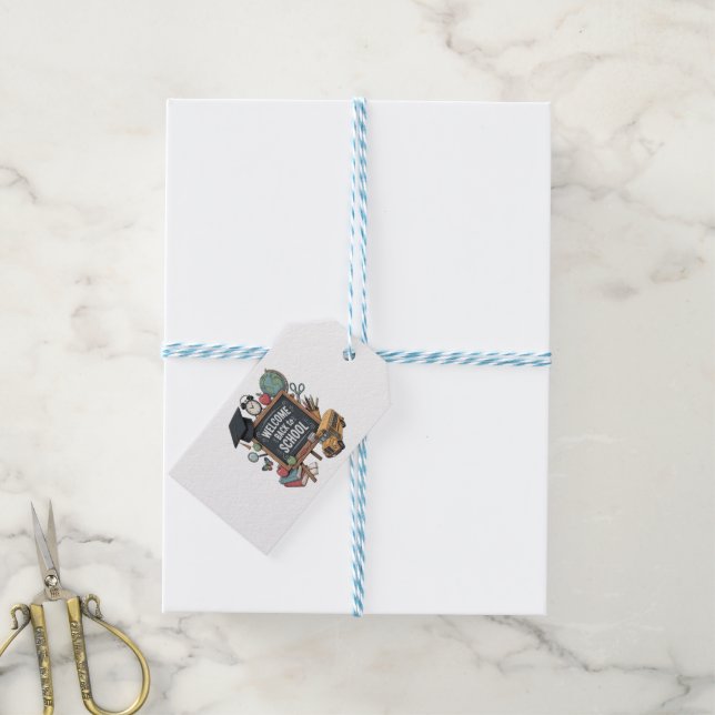 Welcome Back To School Gift Tags (With Twine)