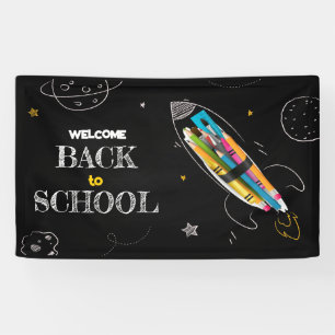 Welcome Back to School , Happy First Day of School Banner