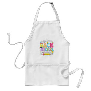 Welcome Back to School Happy First Day of School T Standard Apron