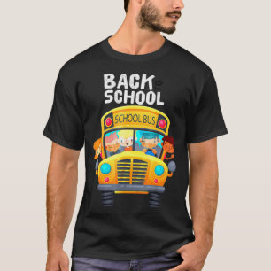 Welcome Back To School I Love My School School Bu T-Shirt