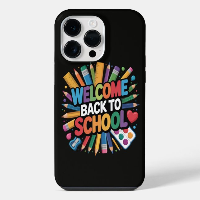 Welcome Back To School iPhone Case (Back)