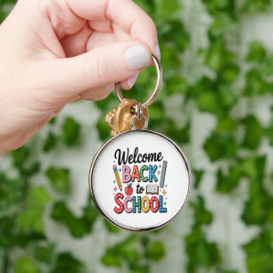 Welcome Back To School Keychain