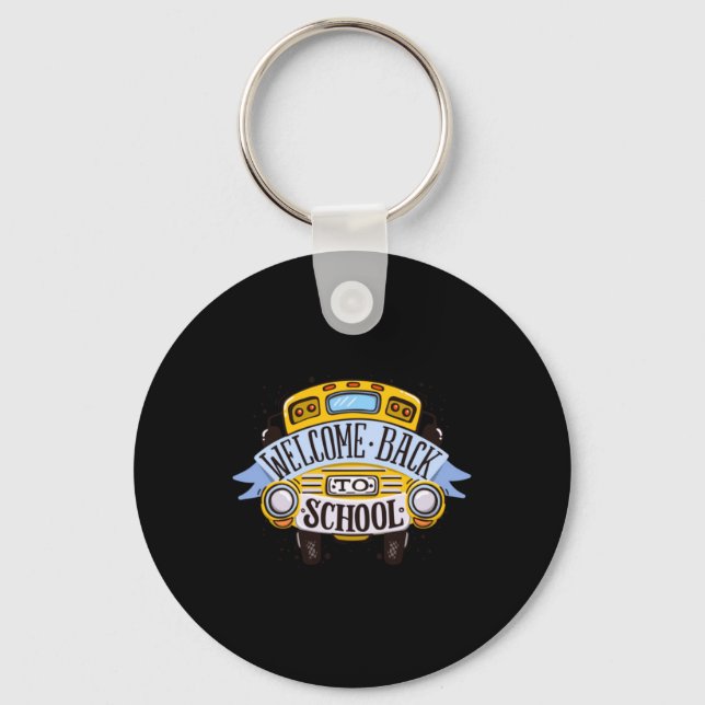 Welcome Back To School Keychain (Front)