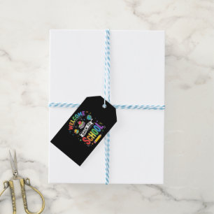 Welcome Back to School Kids Teacher First Day Gift Tags