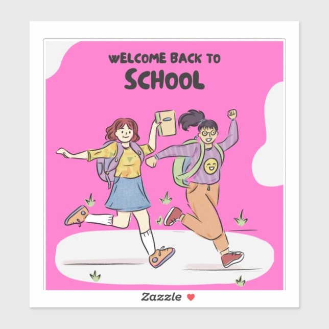 Welcome Back to School Large Size (Sheet)