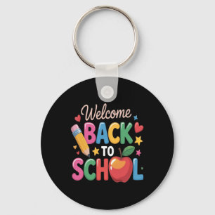 Welcome Back To School Learning Adventure Keychain