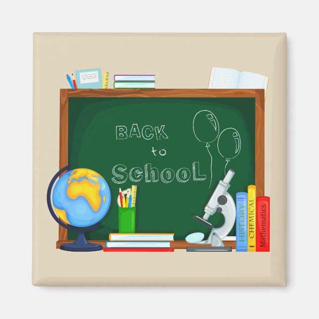 Welcome Back to School  Magnet (Front)