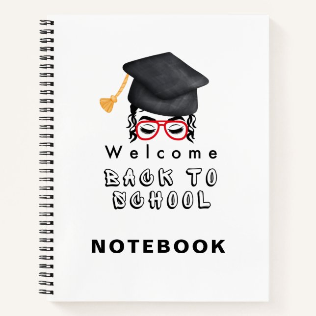 Welcome Back To School Notebook (Front)