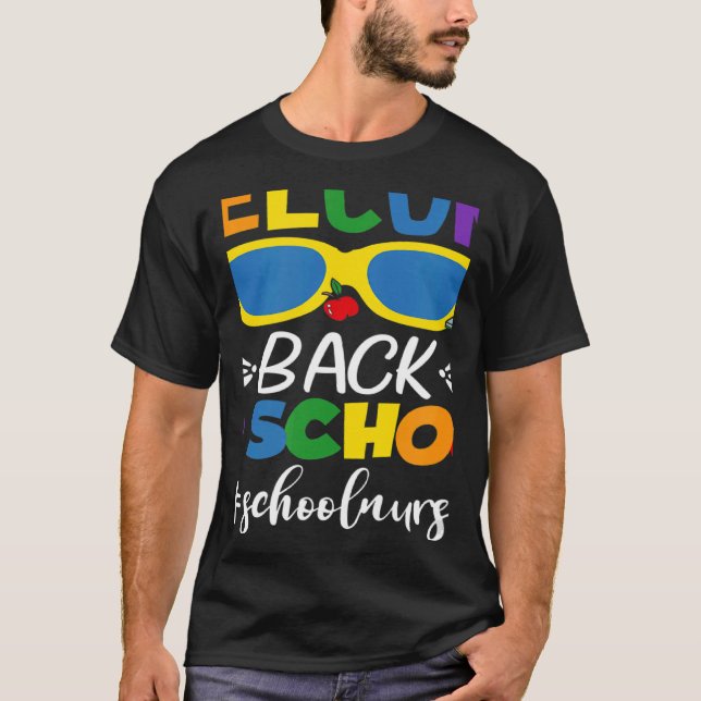 Welcome Back To School Nurse First Day Of School N T-Shirt (Front)
