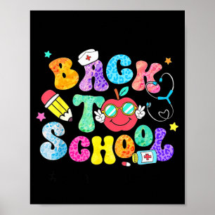 Welcome Back to School Nurse First Day of School Poster