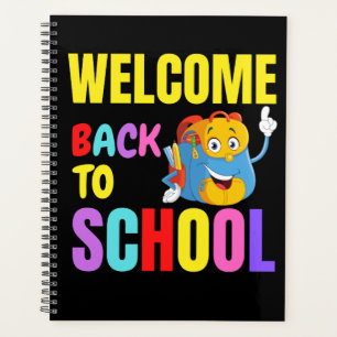 Welcome Back to School Planner