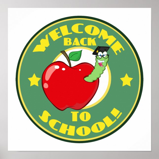 Welcome Back to School Poster (Front)