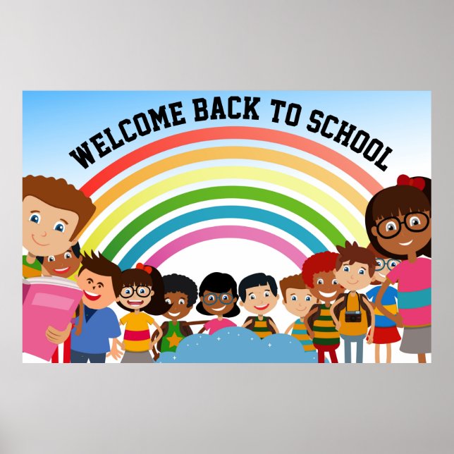 Welcome back to school poster (Front)