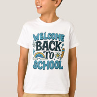Welcome Back to School Retro Cute Design