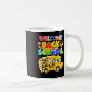 Welcome Back To School  School Bus Driver Mens Boy Coffee Mug