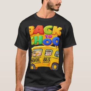 Welcome Back to School School Bus Driver Mens Boys T-Shirt