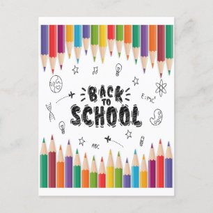 Welcome Back To School Shirt, First Day Of School Postcard