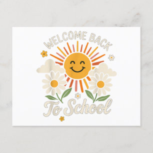 Welcome Back To School Shirts First day of school Enclosure Card