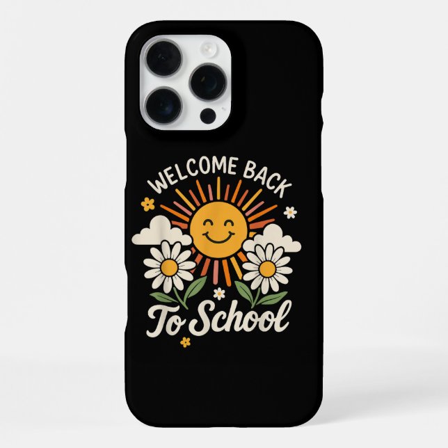 Welcome Back To School Shirts First day of school  iPhone Case (Back)