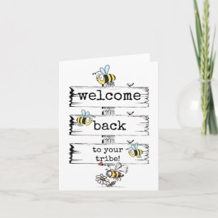Welcome Back to Your Tribe, Card