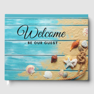 Welcome Be Our Guest, Beach House  Guest Book