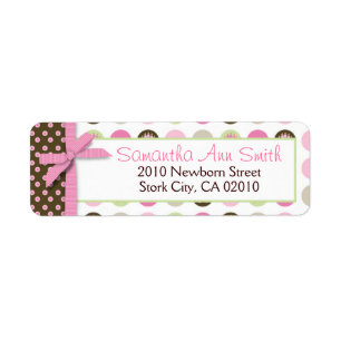 Welcome Bear Girl Return Label