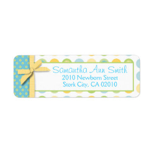 Welcome Bear Return Label