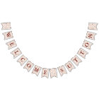 Welcome Bunting Flag For Robin