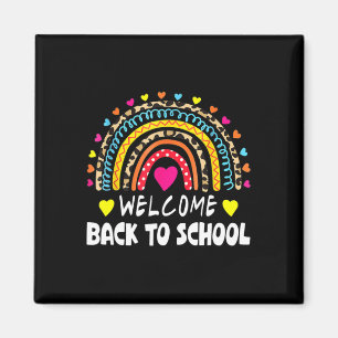 Welcome Byck To School First Day Of School Teacher Magnet