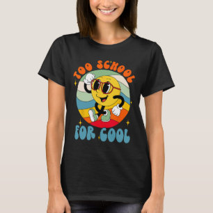Welcome Byck To School Smile Face Too School For C T-Shirt