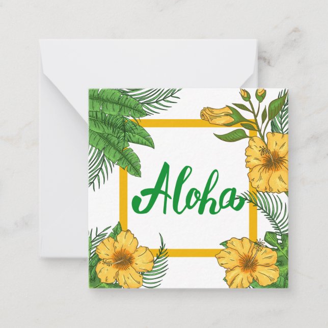 Welcome Card (Front)