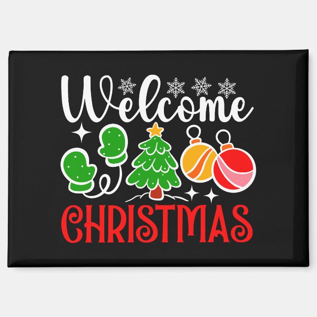 Welcome Christmas-63758 Magnet (Front)
