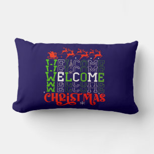 Welcome Christmas-84767 Lumbar Pillow